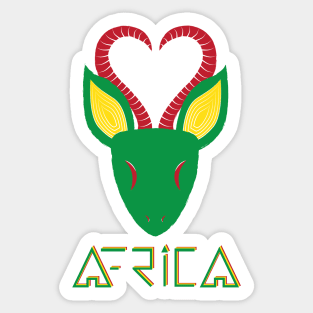 Africa Design Sticker